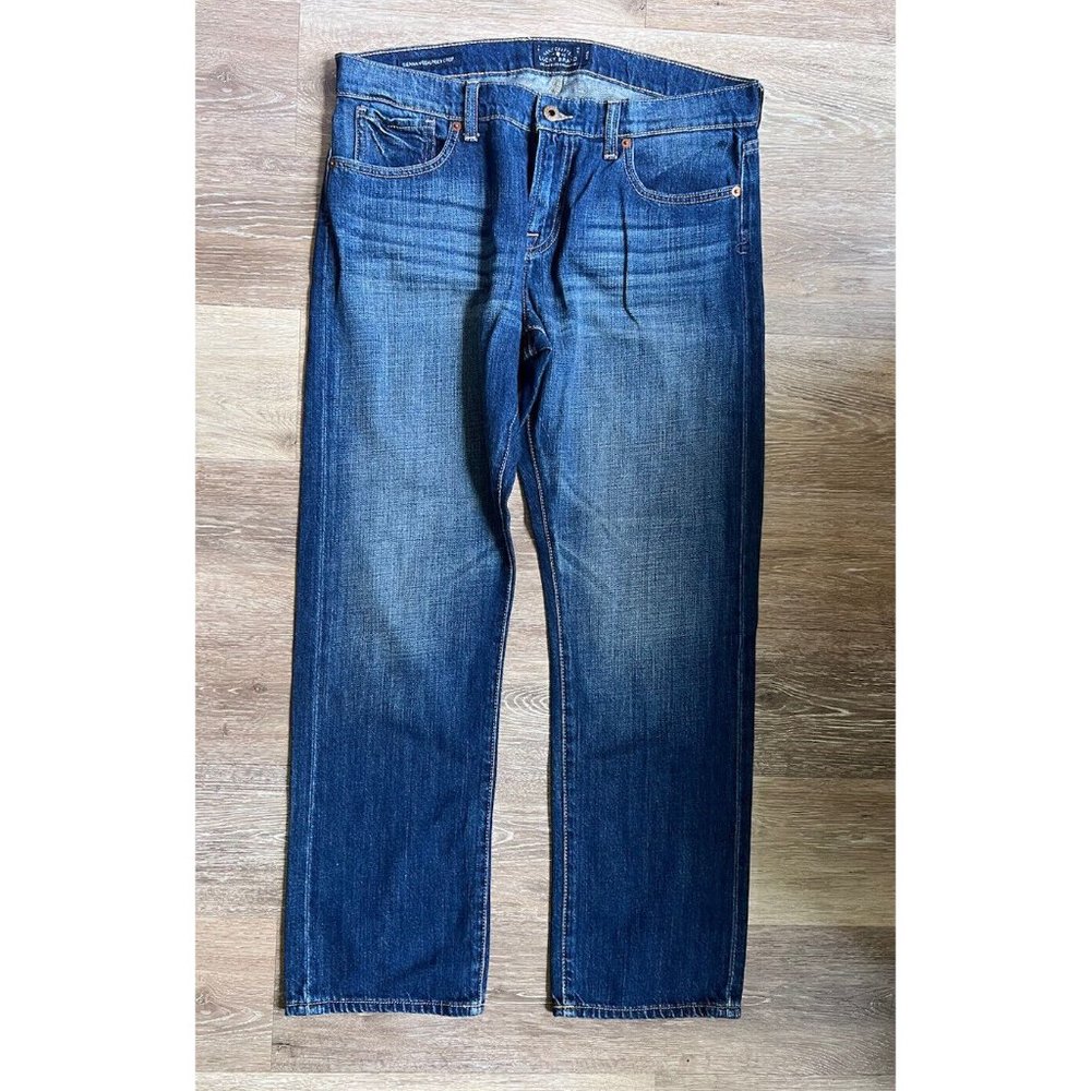 Lucky Brand Sienna Weekender Crop Jeans Women's Size 8 Mid Rise Blue Denim, 29”